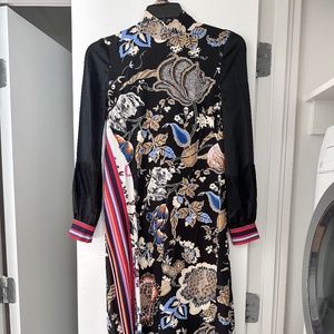 Tory Burch Silk Printed Dress